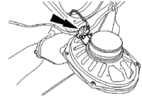  Демонтаж динамика Ford Mondeo